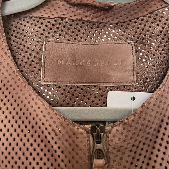 Marco Delli laser cut leather jacket - Picture 5 of 9